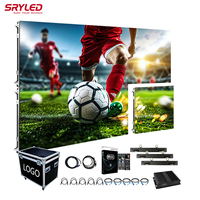 Écran LED intérieur/extérieur P1.9 P2.6 P3.91 P4.81, panneau vidéo LED publicitaire 3x2 pour événements, écran LED pour sport en direct