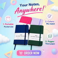 Cahiers spirales personnalisés avec pages lignées et votre design sur la couverture
