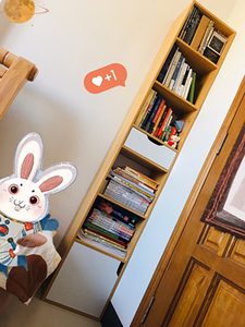 Kệ Sách Di Chuyển Được, Tủ Sách Bằng Gỗ - Product Image 4