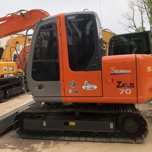 Used HITACHI ZX70 Excavators Good Condition Crawler Diggers for Sale <b>Construction</b> <b>Machines</b> ZX55 ZX60 ZX120 Engine Motor Included - Product Image 2