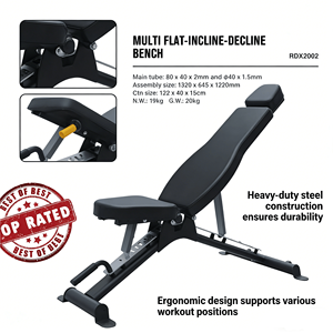 Banc de <span class=keywords><strong>musculation</strong></span> robuste et peu encombrant pour entraînement de force et exercices de <span class=keywords><strong>musculation</strong></span> professionnels - Product Image 2