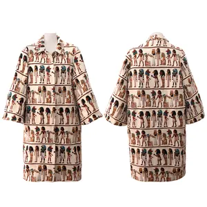 High Quality Wholesale Yarn Dyed Jacquard Woven Tapestry Coat With Factory Price