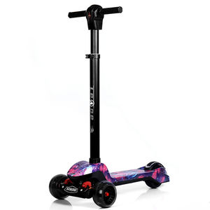 Trotinette électrique pliable Scooter réglable <span class=keywords><strong>pour</strong></span> enfants <span class=keywords><strong>clignotant</strong></span> PU roue enfants Scooter électrique 24V - Product Image 6