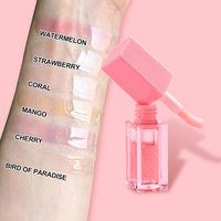 Vente en gros de soins de base végétaliens en vrac sérum pour les lèvres à la vitamine E paillettes hydratantes lait de miel huile pour les lèvres de marque privée