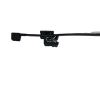 Fabricant professionnel attache de câble montage noir blanc zip attache fil de câble de voiture