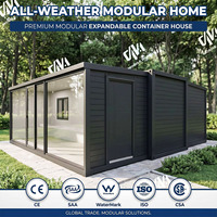 Vente Directe Maison Préfabriquée Extensible en Conteneur 20ft 40ft avec Cuisine, Maison Mobile Préfabriquée, Casas Prefabricadas