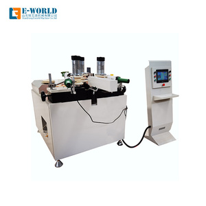 เครื่องจักรสำหรับการแปรรูปและดัดหน้าต่างประตูอลูมิเนียม E-WORLD สำหรับ PVC/UPVC/สแตนเลส 220V/380V 10.5KW ความปลอดภัยสูง - Product Image 1