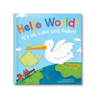 2024 Children's books wholesale,custom baby ABC story book printing