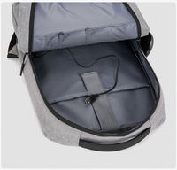 Mochila para Portátil de Viaje Estilo Ejecutivo MKW2020, Unisex, Oxford, con Cierre, Puerto USB, Correa de Hombro Arqueada, 24L, Poliéster