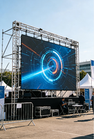 Layar Video Wall P3.91 Indoor Rental Full Color 3.9mm Pixel 500*1000mm Layar LED Outdoor
