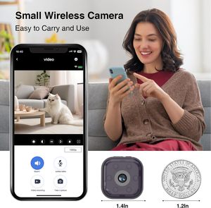 Teléfono conectar control remoto 2M luz infrarroja roja detección de movimiento 6h cámara inalámbrica niños Monitor de Casa videocámara de vigilancia - Product Image 3