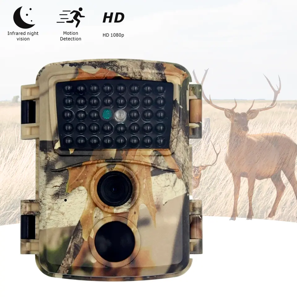 20MP Trail Hunting Camera Wildlife Hunter Cameras 1080P Forest Animal Cam Deer Wildlife Trap Surveillance Tracking