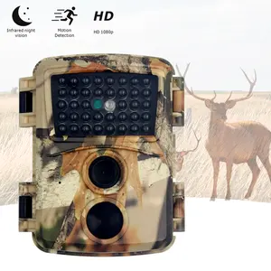 20MP 방수 트레일 사냥 카메라 야생 동물 사냥꾼 카메라 1080P 숲 동물 캠 사슴 야생 동물 트랩 감시 추적