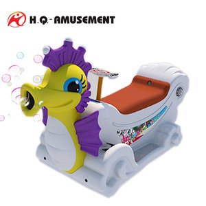 Aire <span class=keywords><strong>de</strong></span> <span class=keywords><strong>jeux</strong></span> intérieure et extérieure pour enfants monter sur voiture souffler des bulles coloré cheval <span class=keywords><strong>de</strong></span> mer à vendre - Product Image 4