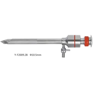 Trocar laparoscopico per artroscopia ottica medica