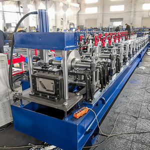 Máquina formadora de rollos de lluvia de canalón portátil de bajada de <span class=keywords><strong>Metal</strong></span> personalizada de fábrica, máquina dobladora sin costuras, máquinas de canalón - Product Image 5