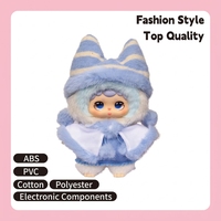 Vente en gros de jouets en peluche lapins musicaux intelligents AI à personnage de dessin animé mignon, interactifs et parlants, en boîte mystère de collection, pour cadeau d'enfants