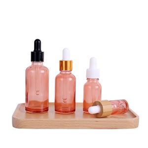 Botella Redonda de 5ml 10ml 15ml 20ml 30ml 50ml 100ml para Suero Cosmético, Color Oro Rosa, Botella con Gotero para Aceite Esencial - Product Image 6