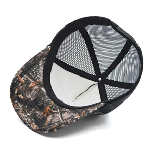 Bán Buôn Tùy Chỉnh Ngụy Trang In Ấn 5 Bảng Điều Chỉnh <span class=keywords><strong>Trucker</strong></span> <span class=keywords><strong>Hat</strong></span> Cap Với Thêu - Product Image 2