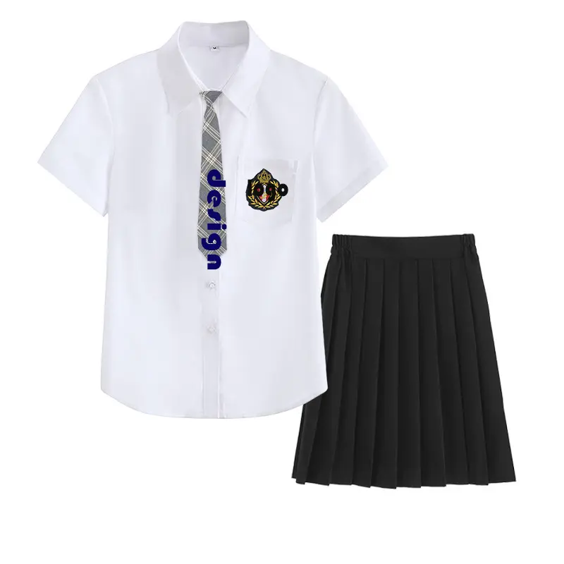 Rifornimento della fabbrica OEM uniformi scolastiche per bambini delle scuole elementari personalizzate design personalizzato uniforme scolastica in stile pro