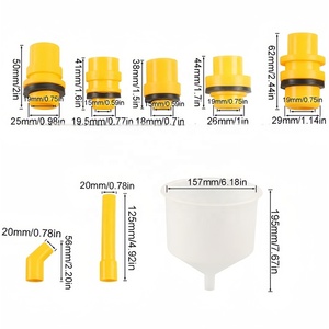 CiHOO Kit <span class=keywords><strong>de</strong></span> 15 Piezas para Llenado <span class=keywords><strong>de</strong></span> Refrigerante, Antiderrames, Herramienta Universal para Reparación <span class=keywords><strong>de</strong></span> Automóviles - Product Image 2