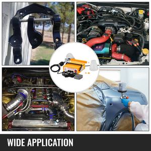 ระบบเคลือบผงด้วยไฟฟ้าสถิต EZONEDE รุ่น PC03-5 ปืนพ่นสีไฟฟ้า 3.3 วัตต์ พร้อมเครื่องจ่ายลม 5 CFM สีเหลือง รุ่น ETT12740 - Product Image 6