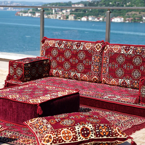 Canapés modulaires <span class=keywords><strong>pour</strong></span> <span class=keywords><strong>salon</strong></span> ensemble de canapés marocains ethnique arabe Jalsa meubles de maison - Product Image 3