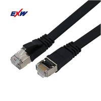 Haute vitesse 10Gbps 600MHz blindé résistant aux intempéries 25ft RJ45 cordon de raccordement Cat 7 câble Ethernet pour PS5/4/3 Xbox Modem routeur LAN