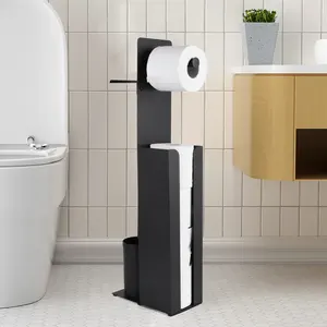 3 In 1 Badkamer Staande Duurzaam Goede Kwaliteit Toiletpapier Houder Met Toiletrolhouder
