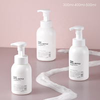 Distributeur automatique de savon liquide en plastique, contenance de 250 ml, rechargeable, pour le voyage, pour le lavage du corps