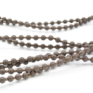 4.5 mm Ball Chain for <b>Curtain</b> Roller Blinds Conveyor Components with Plated Brown Plastic Balls - Product Image 4