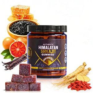 Gummies de Shilajit de l'Himalaya Authentiques – Soutien Énergétique et Vitalité – Fabricant OEM Personnalisé – Santé Masculine – Marque Privée – Gummies à Base de Plantes - Product Image 1