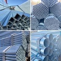 Lista de Precios de Tuberías de Acero Galvanizado por Inmersión en Caliente, Redondas, de 13 mm a 300 mm de Diámetro Exterior, para Agua, Gas y Construcción, Venta al por Mayor, Proveedor de Fábrica OEM