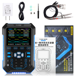 Fnirsi Nuevo Osciloscopio Automotriz Digital de Doble Canal Portátil DPOX180H 180MHz-3DB 2 en 1 Generador de Señales 8 Bits 500MSPS - Product Image 6