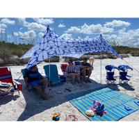 Upp — tente de plage Pop Up 50 +, pare-soleil léger, tente de plage à ombrage d'extérieur Portable, avec pelle de sable
