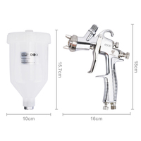 Fabricant de pistolets à air comprimé RONGPENG R500 Pistolet à air comprimé Lvlp de haute qualité et technique pour usage industriel