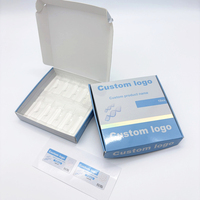 Prêt à expédier : Plateau de 10 flacons de 2/3 ml, étiquettes autocollantes pour flacons, emballage boîte de 100 UI, boîte de 3 ml avec plateau en plastique