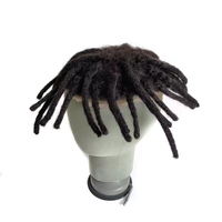 Tresses brésiliennes confortables AU pour femmes et hommes Afro faites à la main Dreadlock Crochet Extensions de cheveux