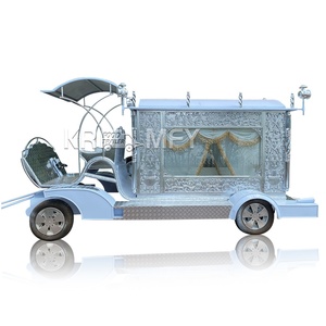 Carroza Fúnebre Eléctrica Clásica de Lujo, Exquisita Carroza Fúnebre Eléctrica Retro de Lujo, Remolque para Ataúdes - Product Image 1