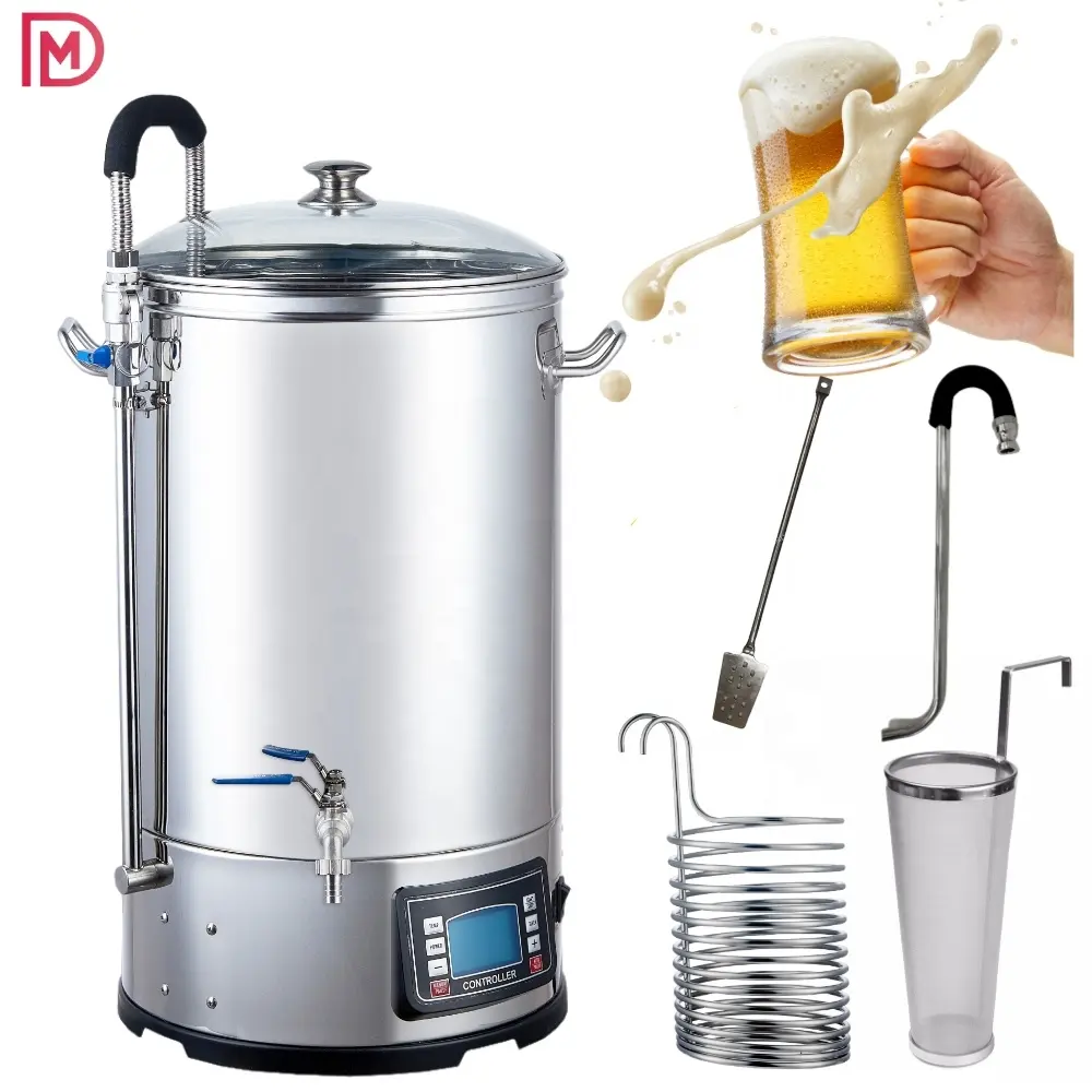 Sản Phẩm Mới 60L Craft Beer Brewing Machine/Trang Chủ Nhà Máy Bia Thiết Bị/Rượu Distiller Home Brew/50L Tương Tự Guten Microbrewery