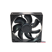 WELLSUNFAN Bersertifikasi CE FD12025 Kipas Aksial Tanpa Sikat 4 Inci Rendah Kebisingan Bantalan Bola Ganda DC 12V 12025 Heatsink Plastik Catu Daya
