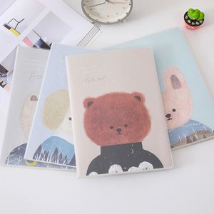 Cuaderno de Oficina y Escolar, Tapa Impermeable de PVC A5, Encuadernación Cosida, Diario, Libreta de Notas - Product Image 3
