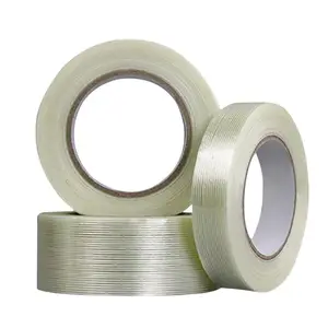 Glasvezel Unidirectionele Polyester Huisdier Carbon Filament Duct Fibre Versterkte Verpakking Tape
