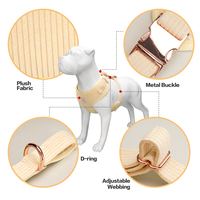 Sunraymascota Nouveau Harnais pour Animaux de Compagnie 2025 – Ensemble de Harnais pour Chien en Velours Côtelé, Conception Personnalisée, Vente en Gros