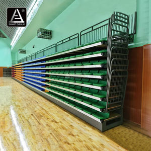 Stade de <span class=keywords><strong>basket</strong></span>-ball intérieur Système de sièges rétractables pliants électriques Gradins de stade Tribune télescopiques mobiles - Product Image 1
