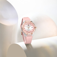 NAVIFORCE 6110 Montre Femme Boîtier en Polycarbonate Mouvement Seiko Japonais Marque Privée Montres Femme Mode Décontractée