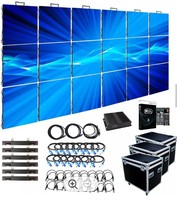 Pantalla LED de Alquiler P2.6 para Interiores y Exteriores, Instalación Rápida, Fondo de Escenario, Video Wall Publicitario a Todo Color