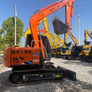 Excavadora Japonesa Usada HITACHI ZX70 Mini de Alta Calidad y Bajo Precio, 7 Toneladas, Zaxis 70 con Motor Isuzu, Tipo de Movimiento sobre Orugas, CE/EPA - Product Image 1