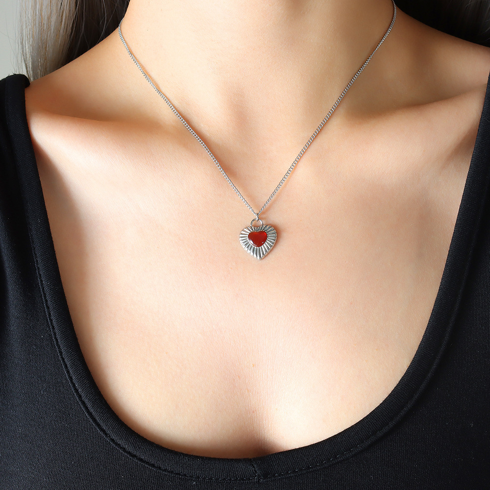P1185- Collar color acero