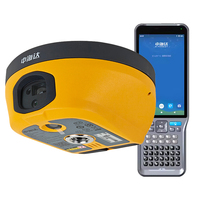 Récepteur GNSS RTK Hi-Target V5 V200 à double caméra laser, avec fonction de repérage par réalité augmentée, base inclinable IMU, Rover, instruments de topographie de haute précision, IA